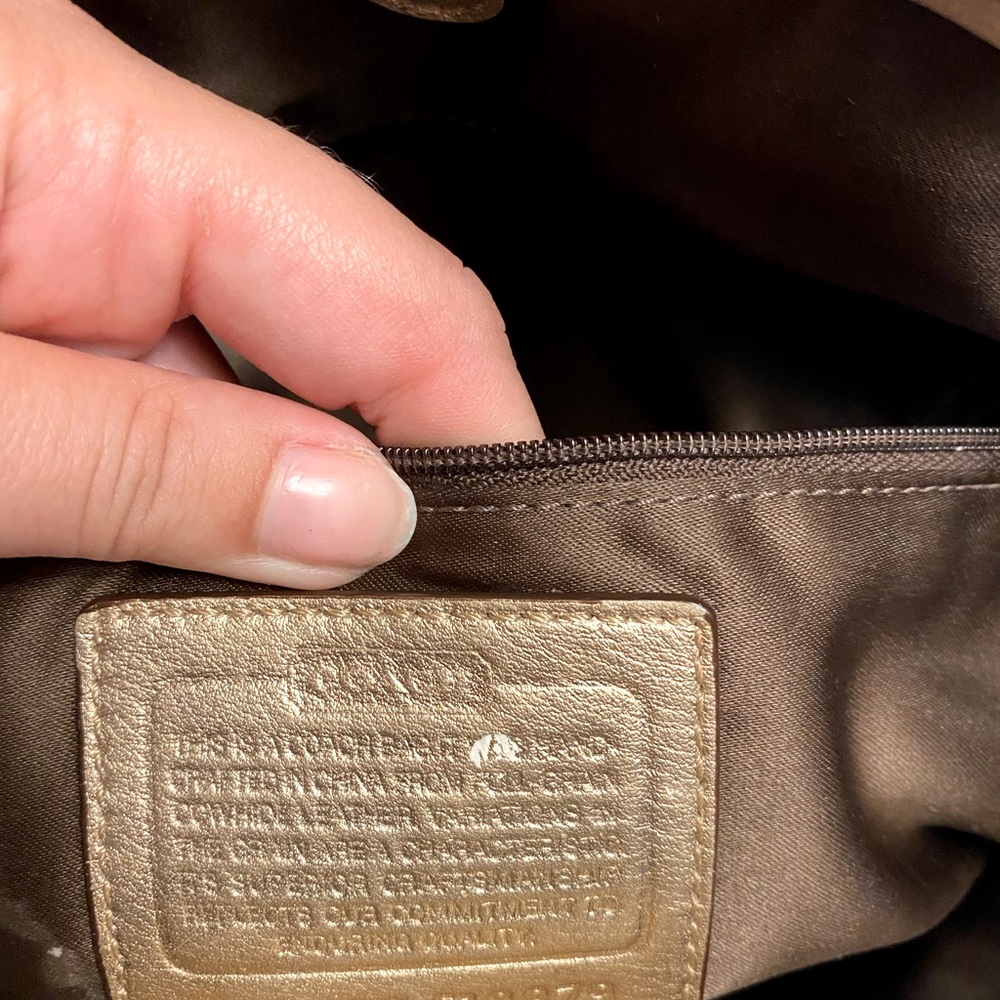 Gold Coach purse. Used. Good condition. $55 OBO.